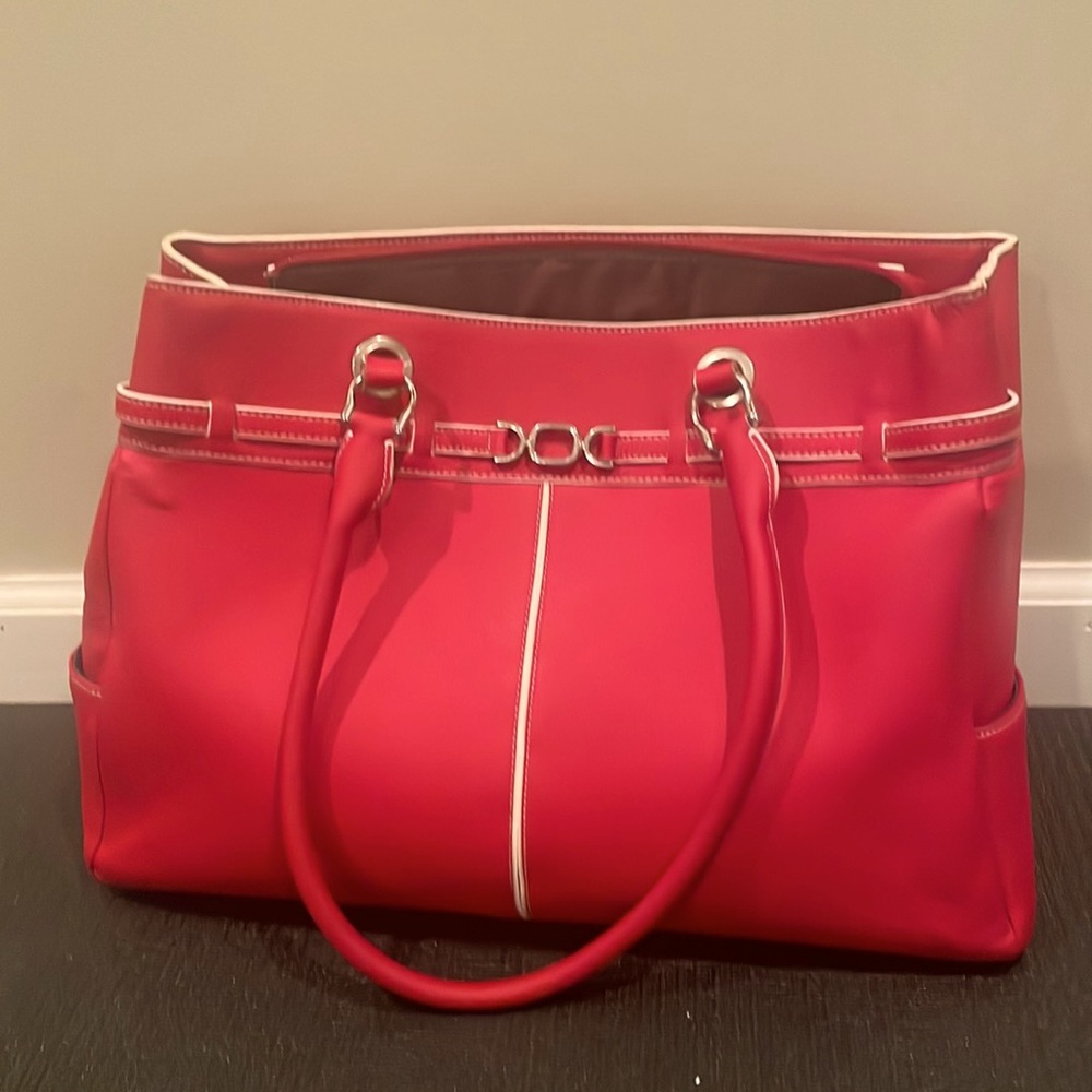 Red work bag/purse
